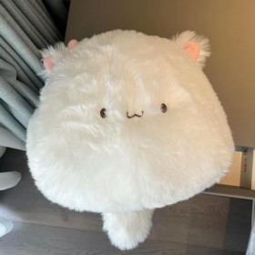 EacTEL Peluche Chat Kawaii Super Doux et Confortable poupée Coussin Chaton Oreiller Fille Cadeau d’Anniversaire décoration de