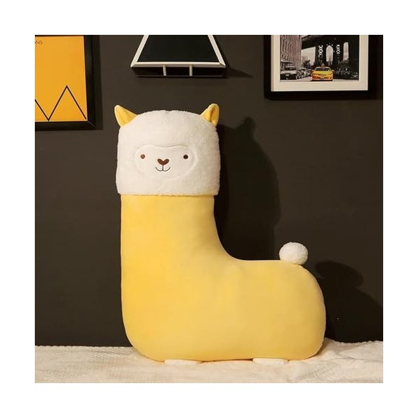 SaruEL Pelucheux Laine élégant Jouet en Laine Mignon Peluche Animal Mouton Oreiller Jouet Enfants Cadeau d’Anniversaire décor