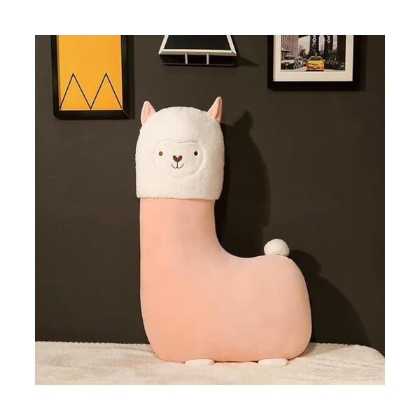 SaruEL Pelucheux Laine élégant Jouet en Laine Mignon Peluche Animal Mouton Oreiller Jouet Enfants Cadeau d’Anniversaire décor