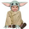 Rubies - STAR WARS Officiel - Déguisement Classique Bébé Yoda - Déguisement pour Enfants 2-3 ans. Manteau long, Mains et Cago