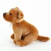 Teddys Rothenburg Pitbull/American Staffordshire Terrier assis 30 cm Marron