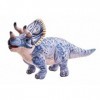 Wild Republic Artist Collection Dino Tricératops, Cadeau pour Enfants, 38 cm, Jouet en Peluche, garnissage en Bouteilles dea