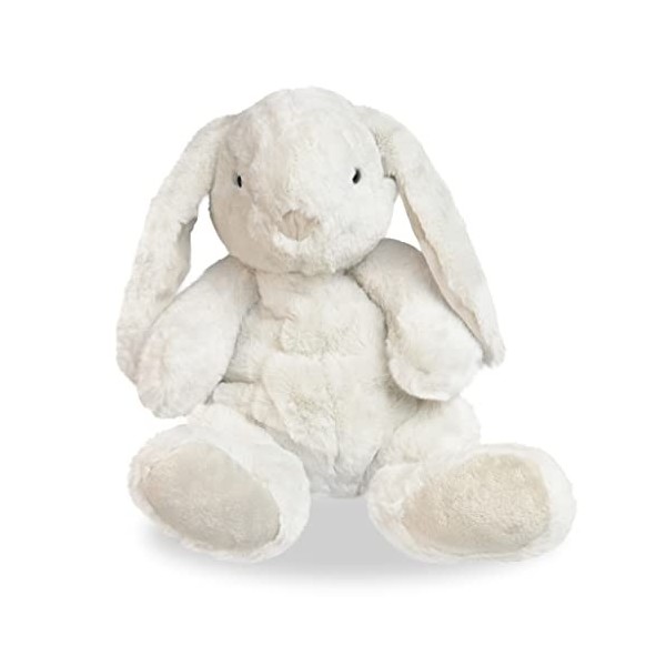 Mollis Molli Toys Peluche lapin Molly Blanc crème 43 cm – Peluche développée en Suède