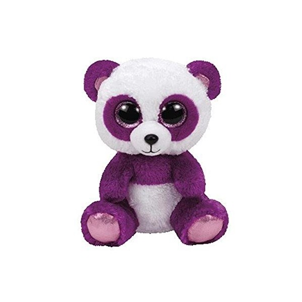 Ty - TY37088 - Beanie Boos - Peluche Boom Boom Panda 23 cm