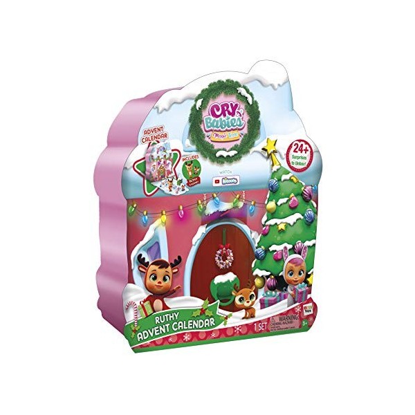 IMC Toys - Calendrier de lAvent de Ruthy Cry Babies Magic Tears Multicolore