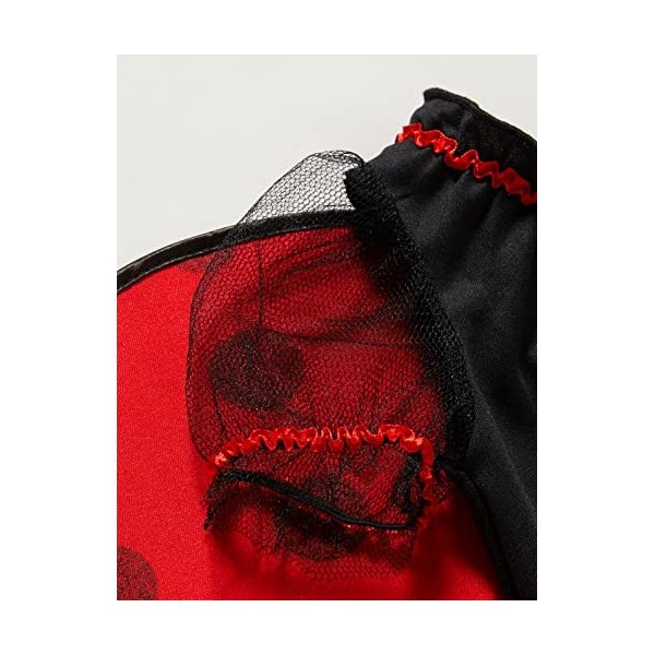 amscan Costume de Coccinelle pour Enfant, 10132282, Rouge/Noir, 12-24 Mois