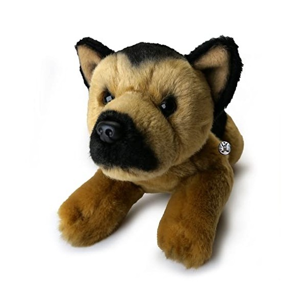 Berger - Peluche pour chien couché Charlie - Doudou