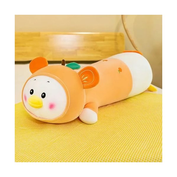 Kawaii Fraise pastèque Orange Fruit Canard Peluche poupée Canard Animal Peluche Jouet Kawaii Chambre décoration Peluche Jouet