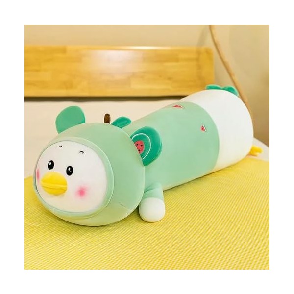 Kawaii Fraise pastèque Orange Fruit Canard Peluche poupée Canard Animal Peluche Jouet Kawaii Chambre décoration Peluche Jouet