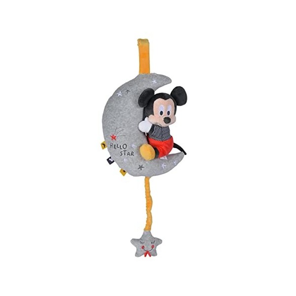 Disney - Mickey Musical Moon Starry Night, Knuffel, à partir de 0 mois