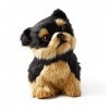 CJWSLYT Animal en peluche Yorkshire Terrier Simulation Toy Animal Model Décoration Chien Réaliste Jouet de Bureau en Peluche 