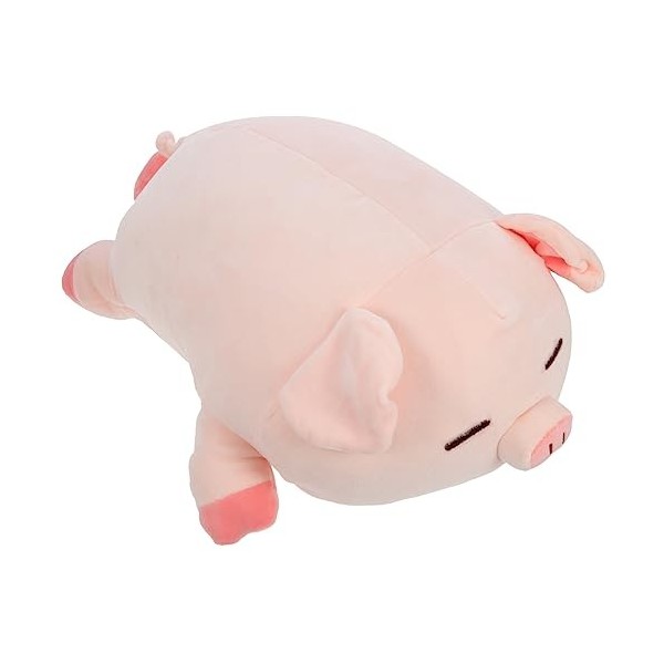 VICASKY Poupée Cochon en Peluche Oreiller Kawaii Oreiller Danimaux Étreignant Oreillers Oreiller De Corps Fauteuil Convertibl