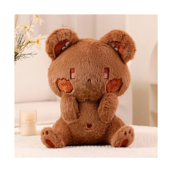 Ours Kawaii Animal poupée Peluche Peluche coloré Kawaii Peluche garçon Fille Cadeau Anniversaire Cadeau de Noël 35cm 3