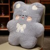 Nouveau Kawaii Dessin animé Animal Ours en Peluche Jouet en Peluche Dessin animé Peluche Oreiller Doux Dos canapé Coussin Fil