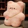 Nouveau Kawaii Dessin animé Animal Ours en Peluche Jouet en Peluche Dessin animé Peluche Oreiller Doux Dos canapé Coussin Fil