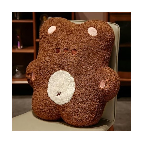 Nouveau Kawaii Dessin animé Animal Ours en Peluche Jouet en Peluche Dessin animé Peluche Oreiller Doux Dos canapé Coussin Fil