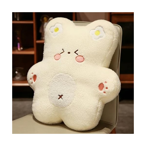 Nouveau Kawaii Dessin animé Animal Ours en Peluche Jouet en Peluche Dessin animé Peluche Oreiller Doux Dos canapé Coussin Fil