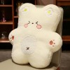 Nouveau Kawaii Dessin animé Animal Ours en Peluche Jouet en Peluche Dessin animé Peluche Oreiller Doux Dos canapé Coussin Fil