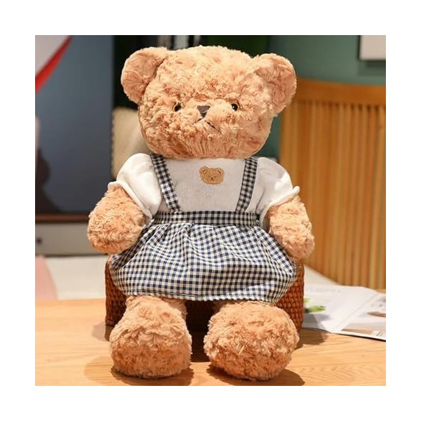 Kawaii Ours en Peluche Poupée Douce en Peluche Animal Habillage Ours en Peluche Jouet Enfants Fille Saint Valentin Saint Vale