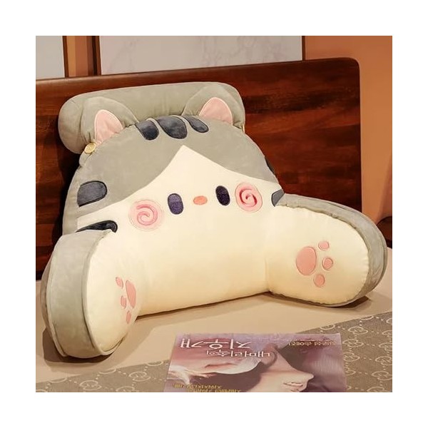 Kawaii Chat en Peluche Taille Oreiller Cou Protection Coussin Peluche Doux Belle Animal Lit Oreiller Nice Home Decor Cadeaux 