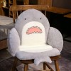 KiLoom Requin À Grande Bouche Coussin Poisson Peluche Jouet Doux Peluche Hiver Cul Chaud Canapé Salle À Manger Chaise Oreille