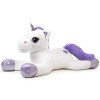 FAVOSTA Licorne Géante Grande Teddy Animaux en Peluche Licorne Poney Peluche Licorne Géante Animal Jouets pour Les Filles Gar