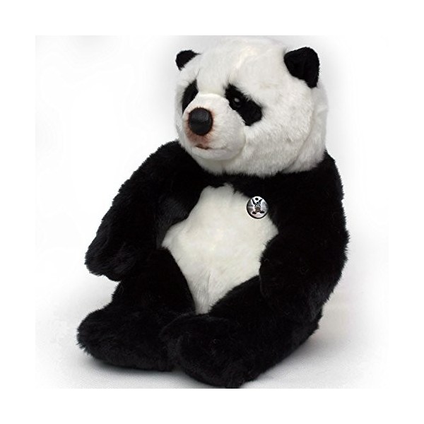 Uni-Toys Panda Ours Jimbo en peluche assis 30 cm