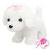 YH YUHUNG Chien en Laisse Jouet Enfant - Marche, Aboie et Remue Sa Queue - Peluche Interactive Dalmatien