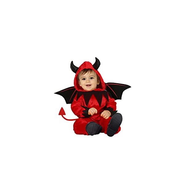 Fiestas Guirca Déguisement Petit Diable Pour Bébé 18-24 Mois