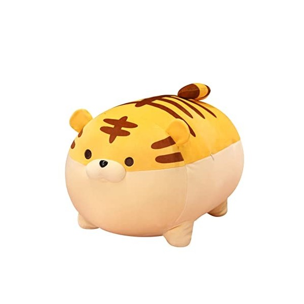 LICHENGTAI Tigre en Peluche 50CM, Mignon Tigre en Peluche Oreiller en Peluche Doux en Coton Animaux en Peluche Jouets, Étrein