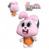 GMBALL Le Monde incoyable de Gumball - Peluche Anaïs Personnage Rose 40cm - Belle Qualité - Rosa-