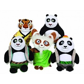 1 Peluche Kung Fu Panda 3 - 18 Cm De Gipsy - Aléatoire Parmis BAO, Po, Li, Shifu, Tigresse