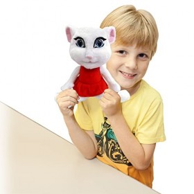 Relsy Talking Friends Peluche interactive parlante Angela avec Talkback 30 cm de haut