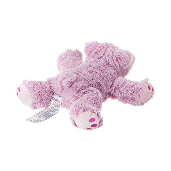 Warmies Sleepy Bear purple herausn. : Animal en peluche fourré à la lavande