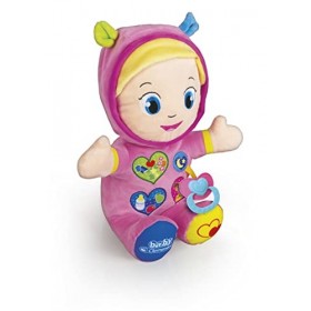 Clementoni 17201 Tissu Multicolore Jouet de Peluche – Jouets de Peluche Multicolore, éponge, 1 année s , 3 année s , Fille