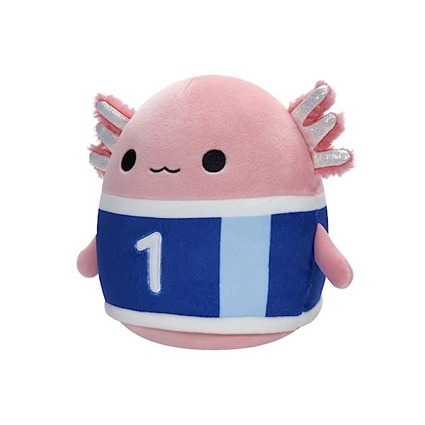 Squishmallows 20,3 cm Archie lAxolotl en maillot de football