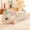 45 cm-110 cm géant licorne poupée en peluche grand mignon Super doux filles oreiller poupée enfants confort coussin blanc 65 