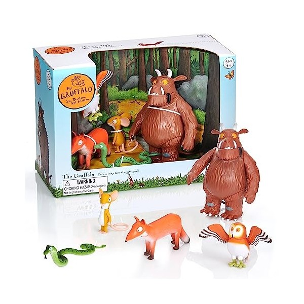 WOW! STUFF JD-1040 Gruffalo Figurine daction Multicolore