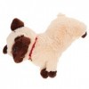 VICASKY Poupée Carlin Jouet en Peluche pour Chien Chiot Chien en Peluche Peluches Moelleuses Peluche Animal en Peluche Chiot 