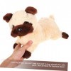 VICASKY Poupée Carlin Jouet en Peluche pour Chien Chiot Chien en Peluche Peluches Moelleuses Peluche Animal en Peluche Chiot 