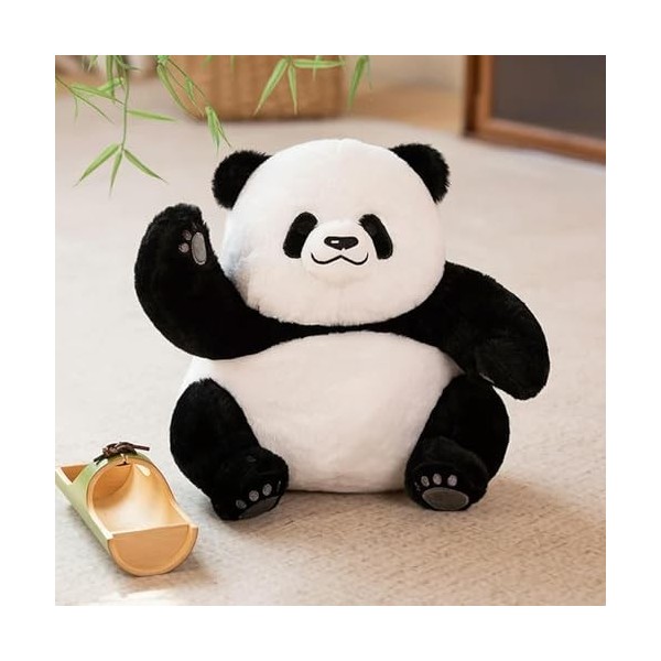 Nouveau Kawaii Panda Poupée en Peluche Bambou Plante Nourriture Boule Snack Sac Animal Mignon Décoration D’intérieur Noël Cad