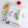 Poupée créative Panda Snack Oreiller Pudding Peluche Nourriture Peluche Panda Jouet Animal Peluche Oreiller Cadeau d’Annivers