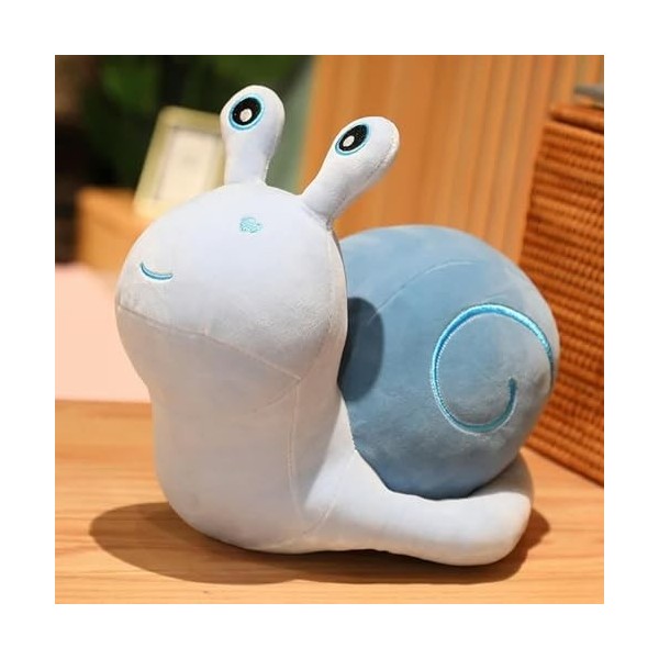 NOpinz Kawaii Escargot en Peluche Jouet en Peluche Dessin animé Animal Peluche poupée 3D Escargot en Peluche Jouet Enfants Ca