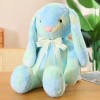 SaruEL Longues Oreilles Rêve Arc-en-Ciel Coloré Peluche Lapin Peluche Jouets en Peluche Animal en Peluche Poupée Enfants Joue