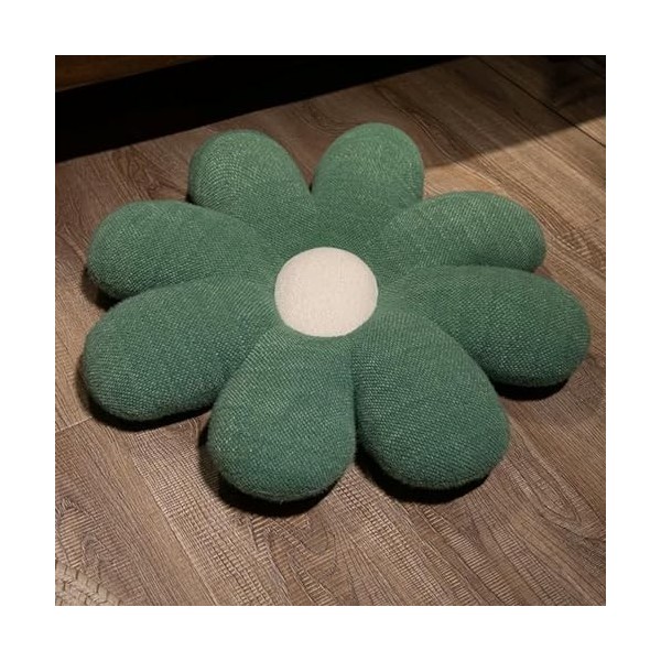 NOpinz Mignon Peluche Huit Pétales Fleur Coussin Tournesol Oreiller Fille Enfants Chambre Décor Chambre Tapis De Sol Siège Co