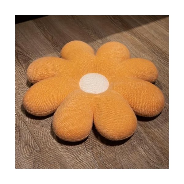 NOpinz Mignon Peluche Huit Pétales Fleur Coussin Tournesol Oreiller Fille Enfants Chambre Décor Chambre Tapis De Sol Siège Co