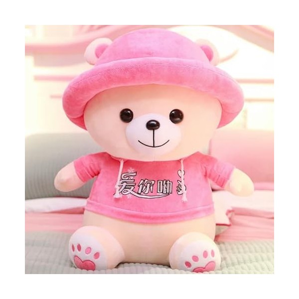 Nouveau Mignon Ours en Peluche Oreiller en Peluche Poupée Fille Jouet en Peluche Animal Enfants Anniversaire Noël Noël Cadeau