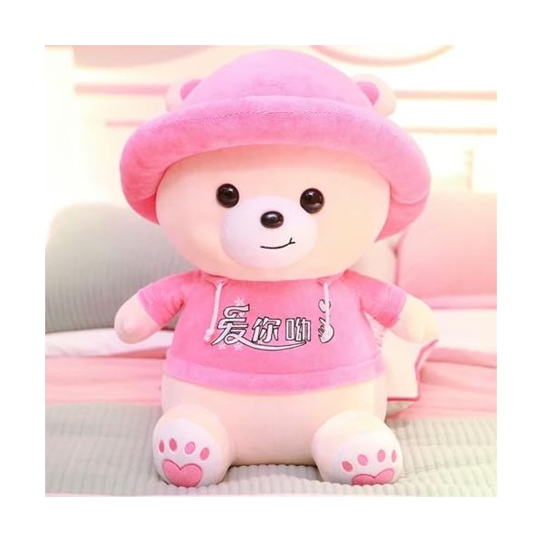 Nouveau Mignon Ours en Peluche Oreiller en Peluche Poupée Fille Jouet en Peluche Animal Enfants Anniversaire Noël Noël Cadeau