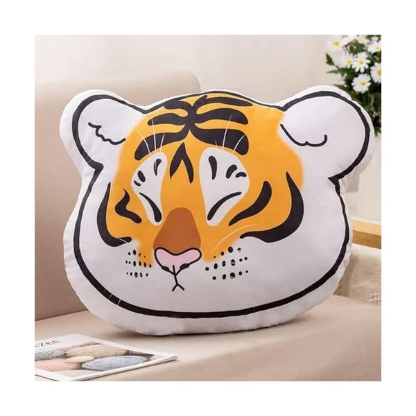 NOpinz Oreillers, Coussins Tigre Mignons, Jouets en Peluche, Animaux en Peluche Tigre, décoration de la Maison, oreillers câl