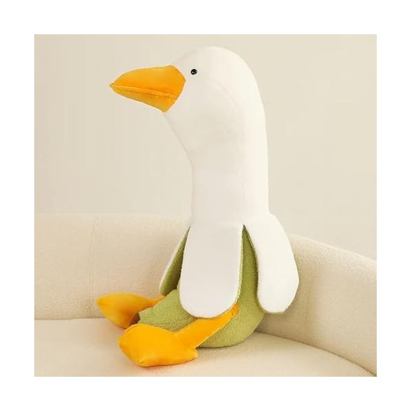 Créatif Banane Canard Peluche Peluche Drôle Animal Mignon Long Coussin Poupée Amis Enfants Cadeaux De Noël 80cm 2